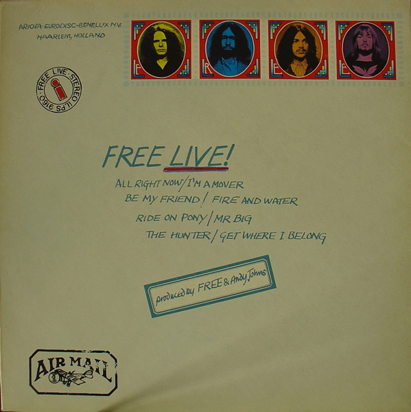 Free - Live (vinyl)