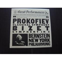 Prokofiev / Bizet - Bernstein, New York Philharmonic – Classical Symphony / Symphony In C Classical Symphony In D Major, Op. 25  1